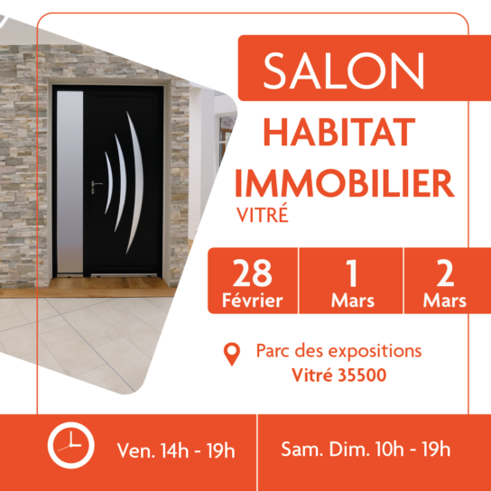 SALON HABITAT IMMOBILIER VITRÉ –  STAND B05