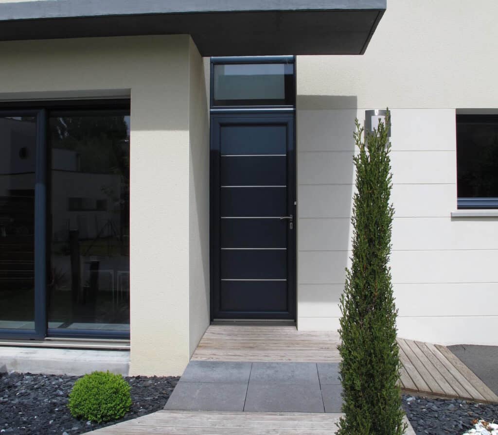 Porte d'entrée Mixte - Eridan - Pasquet menuiseries