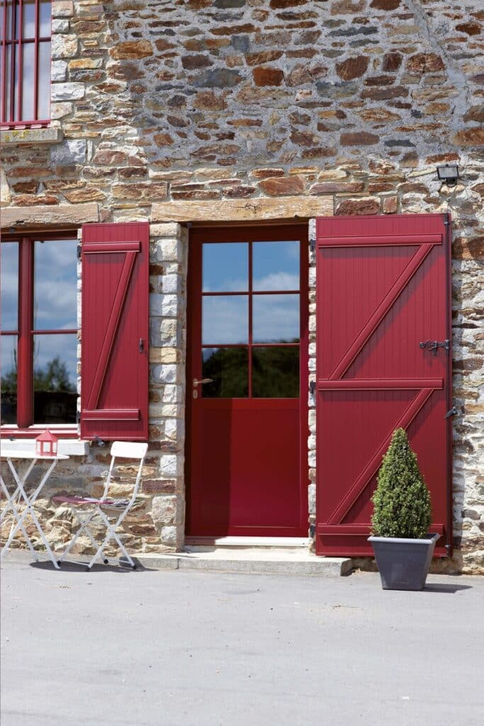 Porte aluminium - Influence