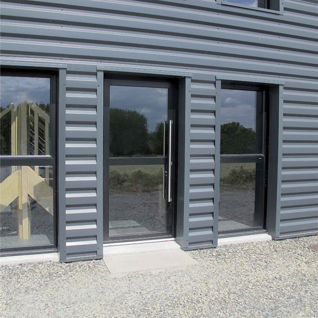 Porte entrée technique - Alu - Pasquet menuiseries