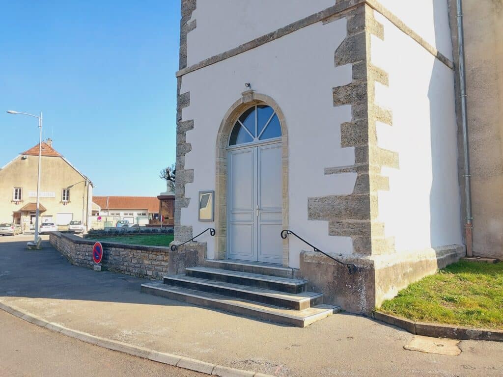 Porte entrée technique - Bois - PE2vtImp - PETech - Pasquet menuiseries