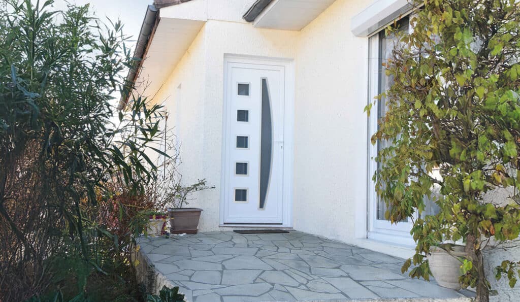 Porte d'entrée - PVC - Carat