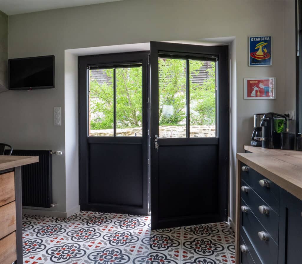 Porte-fenêtre - aluminium - Pasquet menuiseries