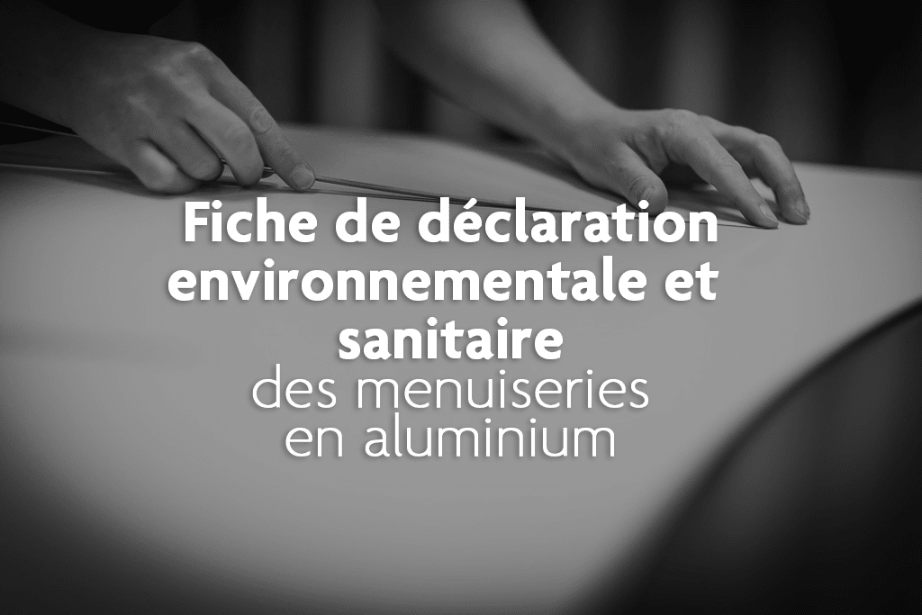 Fdes menuiseries alu