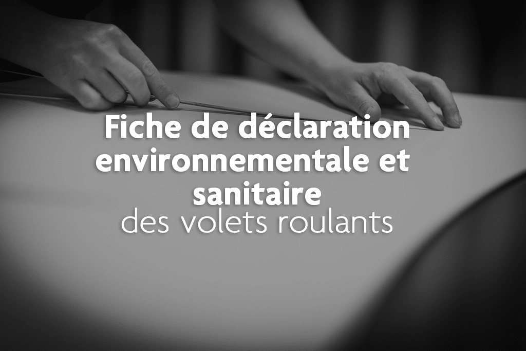 Fdes menuiseries volets roulants
