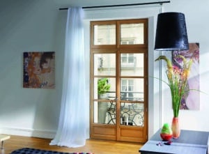 Porte - fenêtre - bois - Racine® - traditionnelle - Pasquet