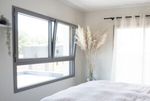 Fenêtre à la française alu - empreinte ® vue int